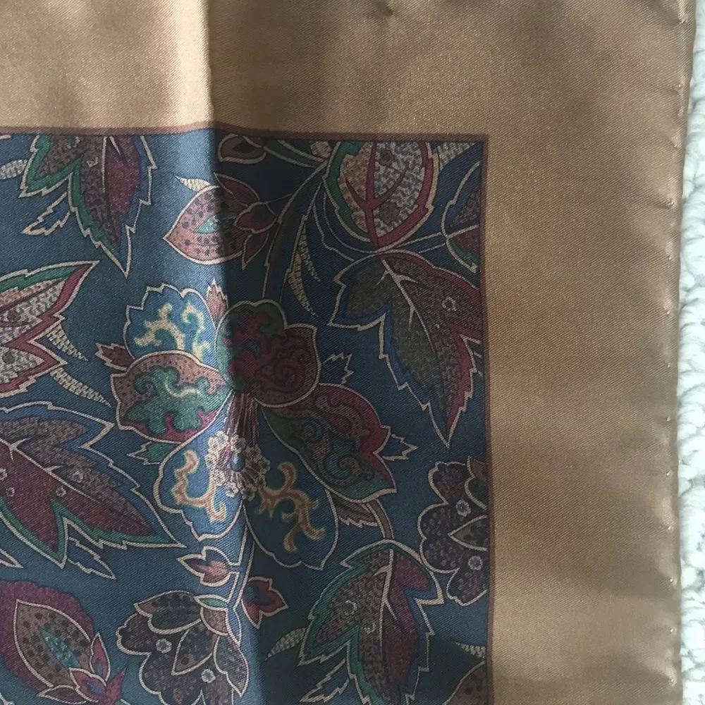 Italy Silk Scarf Bandana
